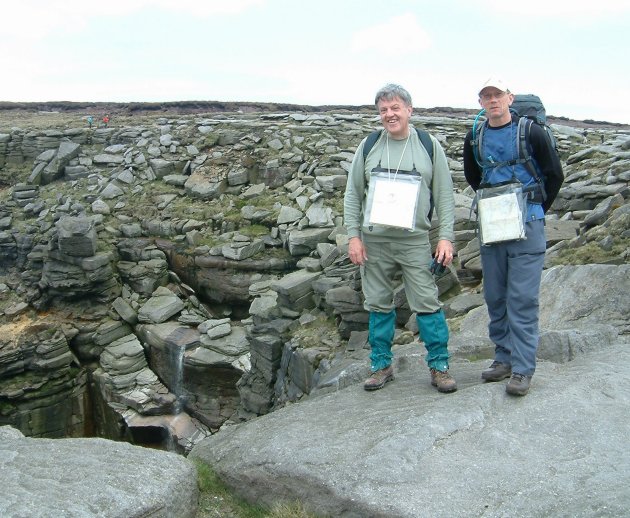 The Mermaid falls (Roland's favourite sheep where at this point where we had a lunch break of sorts).